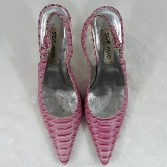 ⬇️$18 Steve Madden pink Tornadoe womens 6.5 B - Picture 5 of 8